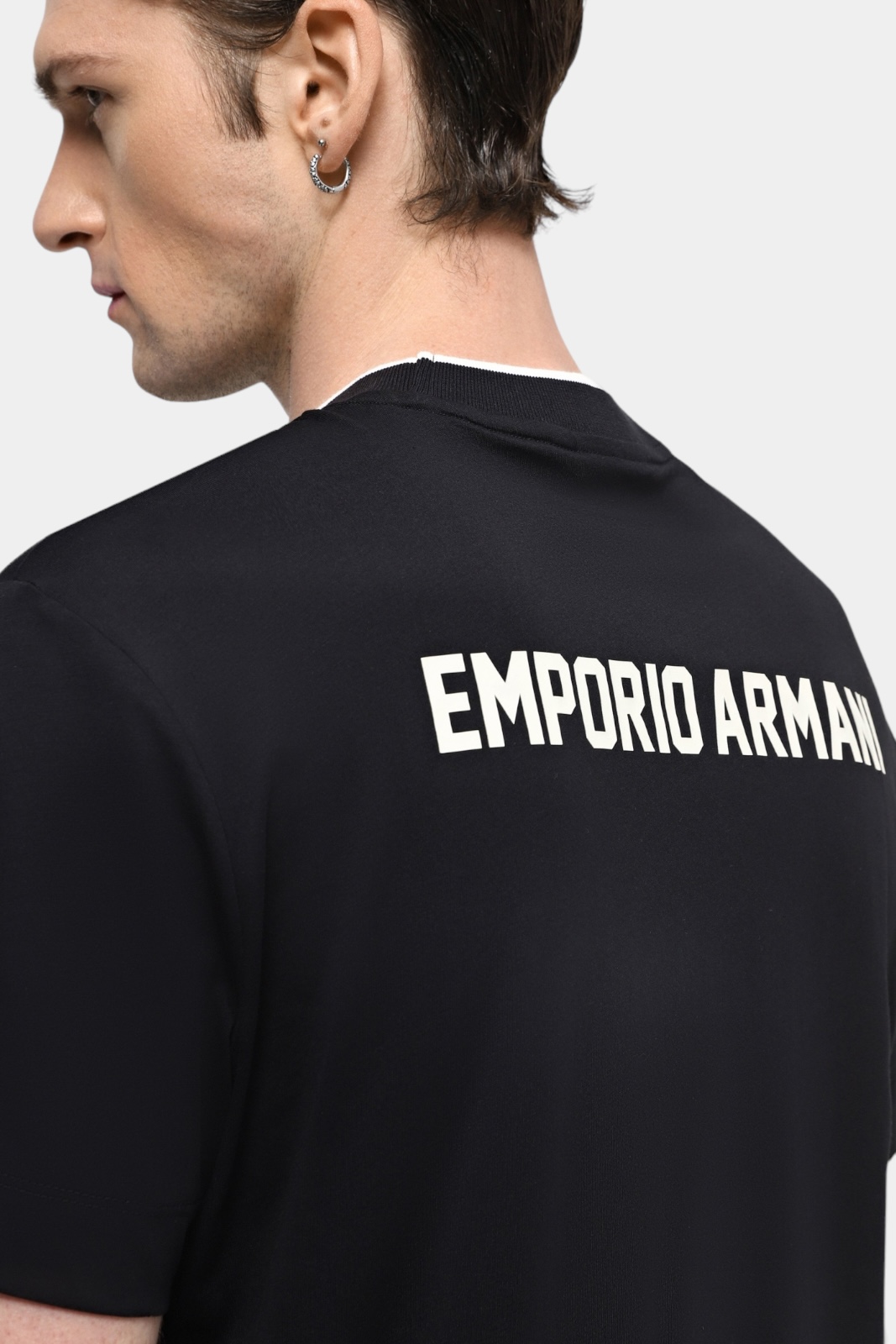 Темно-синя футболка 3D1T73 1JPZZ 09R5 Emporio Armani